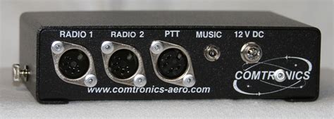 aviation intercom junction box|Aircraft Intercoms from Comtronics.